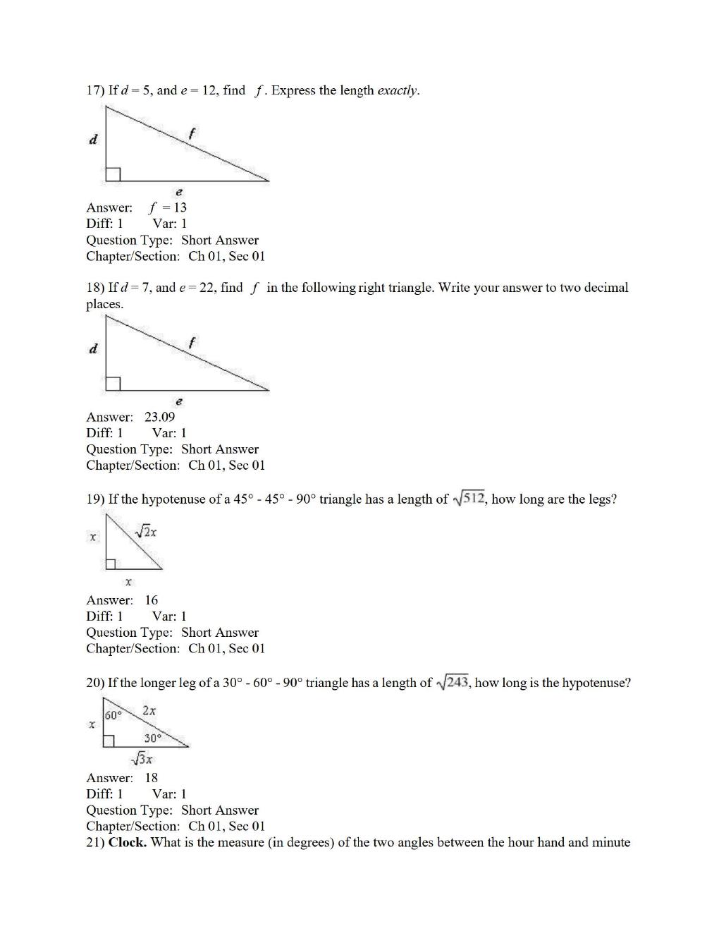 Preview page 6 of Test Bank for Trigonometry 5th Edition by Cynthia Y. Young