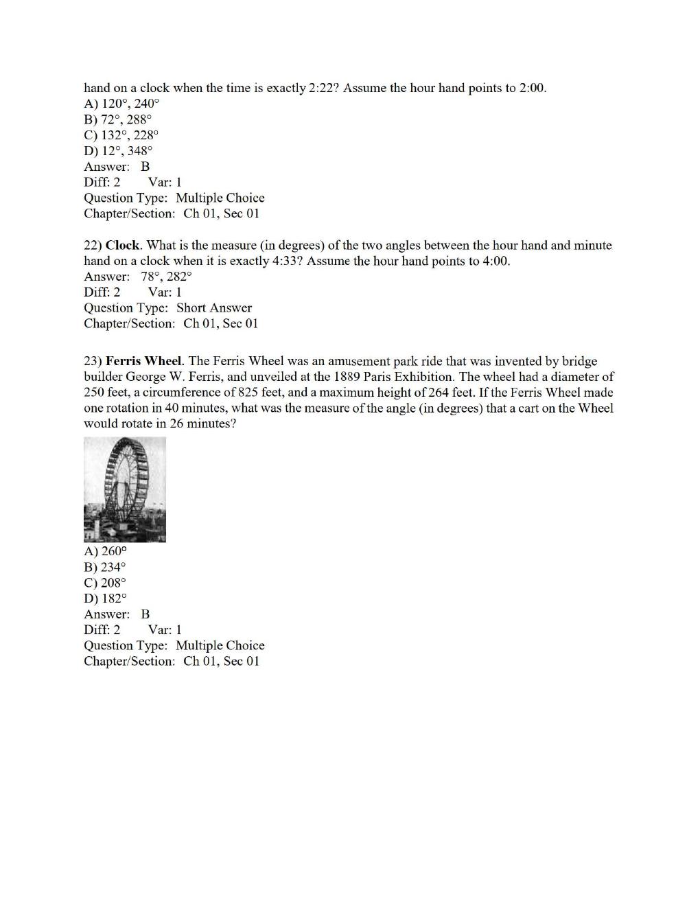 Preview page 7 of Test Bank for Trigonometry 5th Edition by Cynthia Y. Young