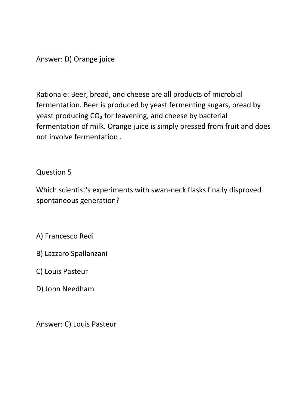 Preview page 4 of WESTCOTT MICROBIO FINAL QUESTIONS AND ANSWERS