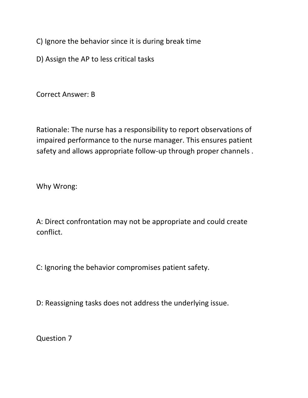 Preview page 8 of ATI PN COMPREHENSIVE EXIT EXAM RETAKE 2026 LATEST RELIABLE STUDY GUIDE