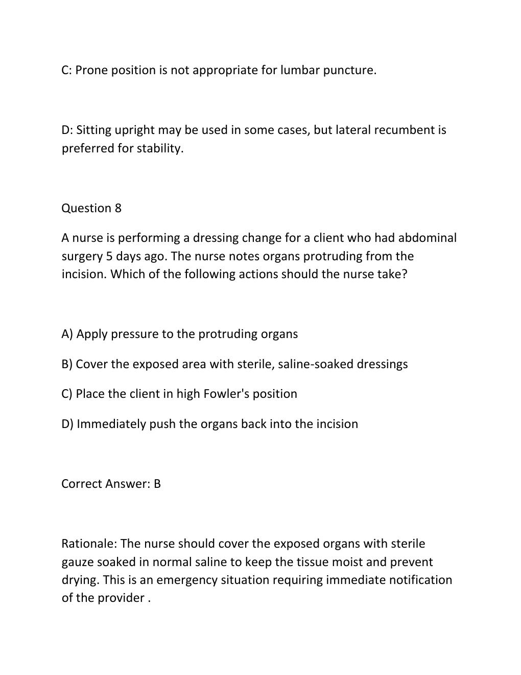 Preview page 10 of ATI PN COMPREHENSIVE EXIT EXAM RETAKE 2026 LATEST RELIABLE STUDY GUIDE