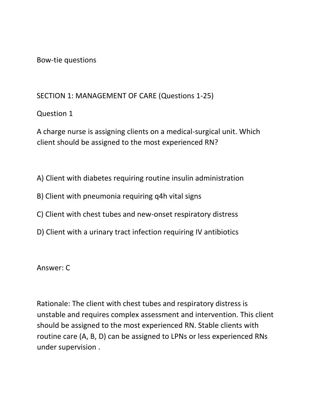 Preview page 2 of ATI RN Comprehensive Predictor 2026 NGN Exit Exam Package