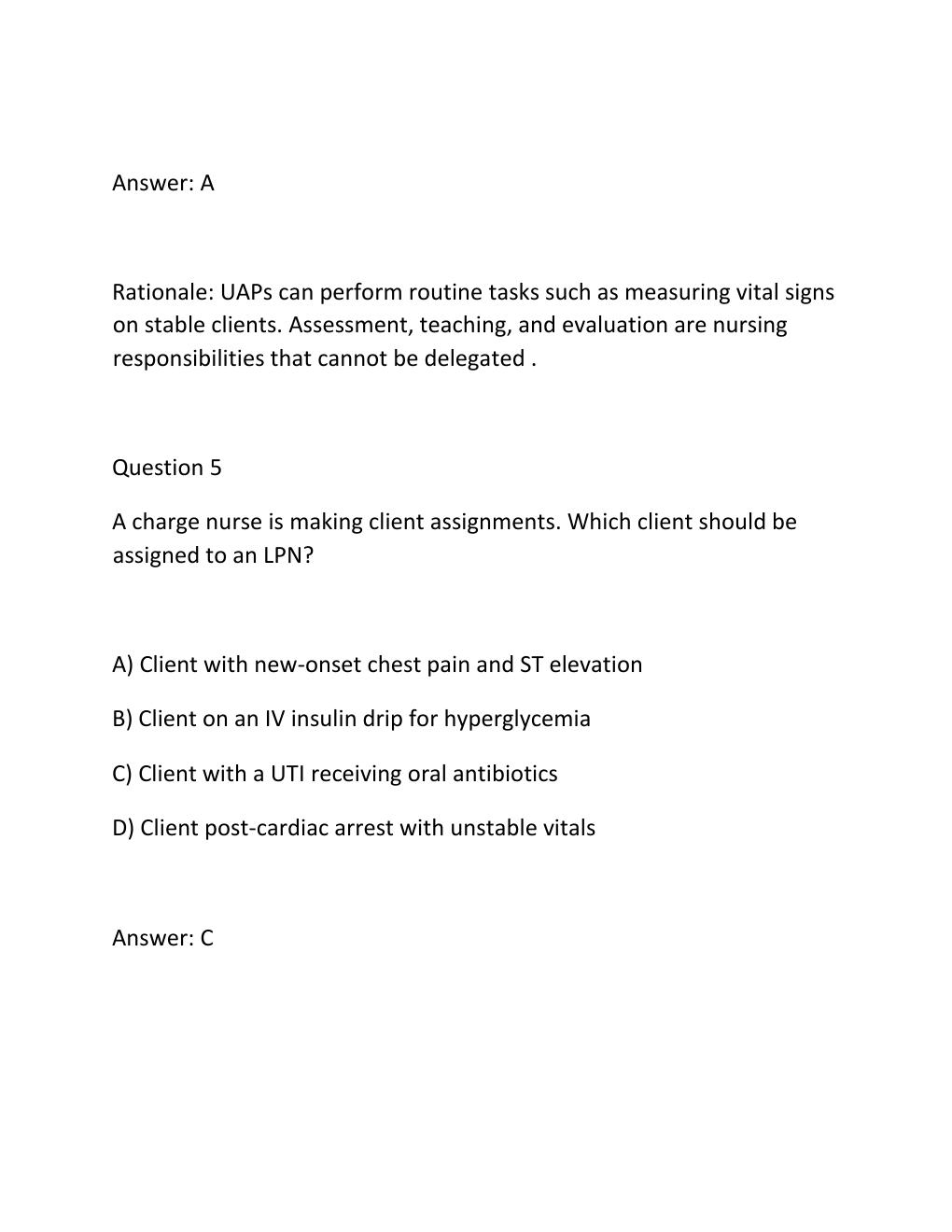 Preview page 5 of ATI RN Comprehensive Predictor 2026 NGN Exit Exam Package