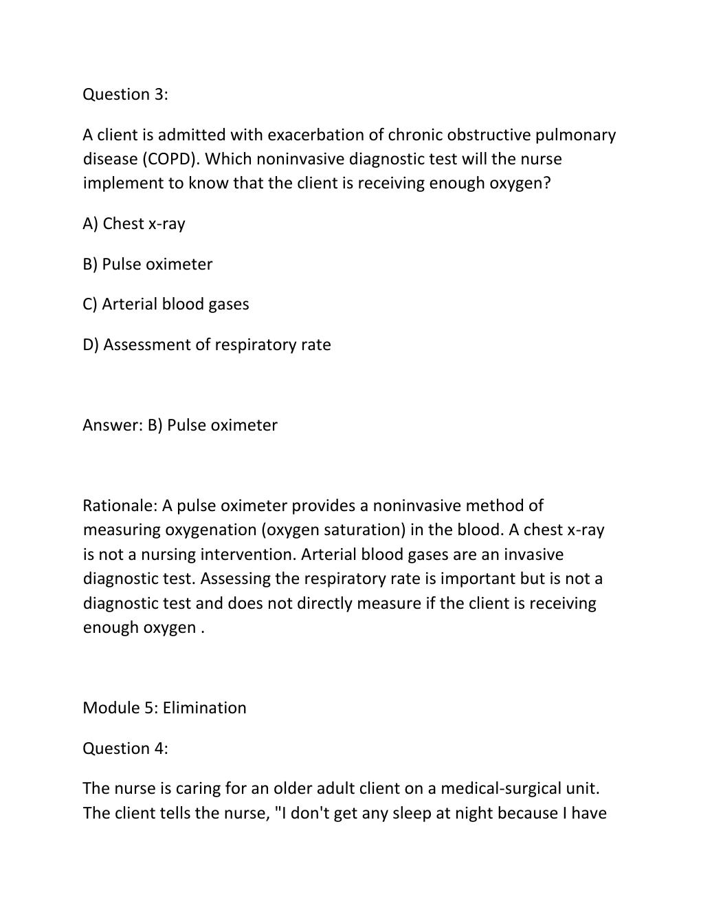 Preview page 3 of Test Bank Nursing A Concept Based Approach to Learning 1 Volume 5th Edition By Pearson Education