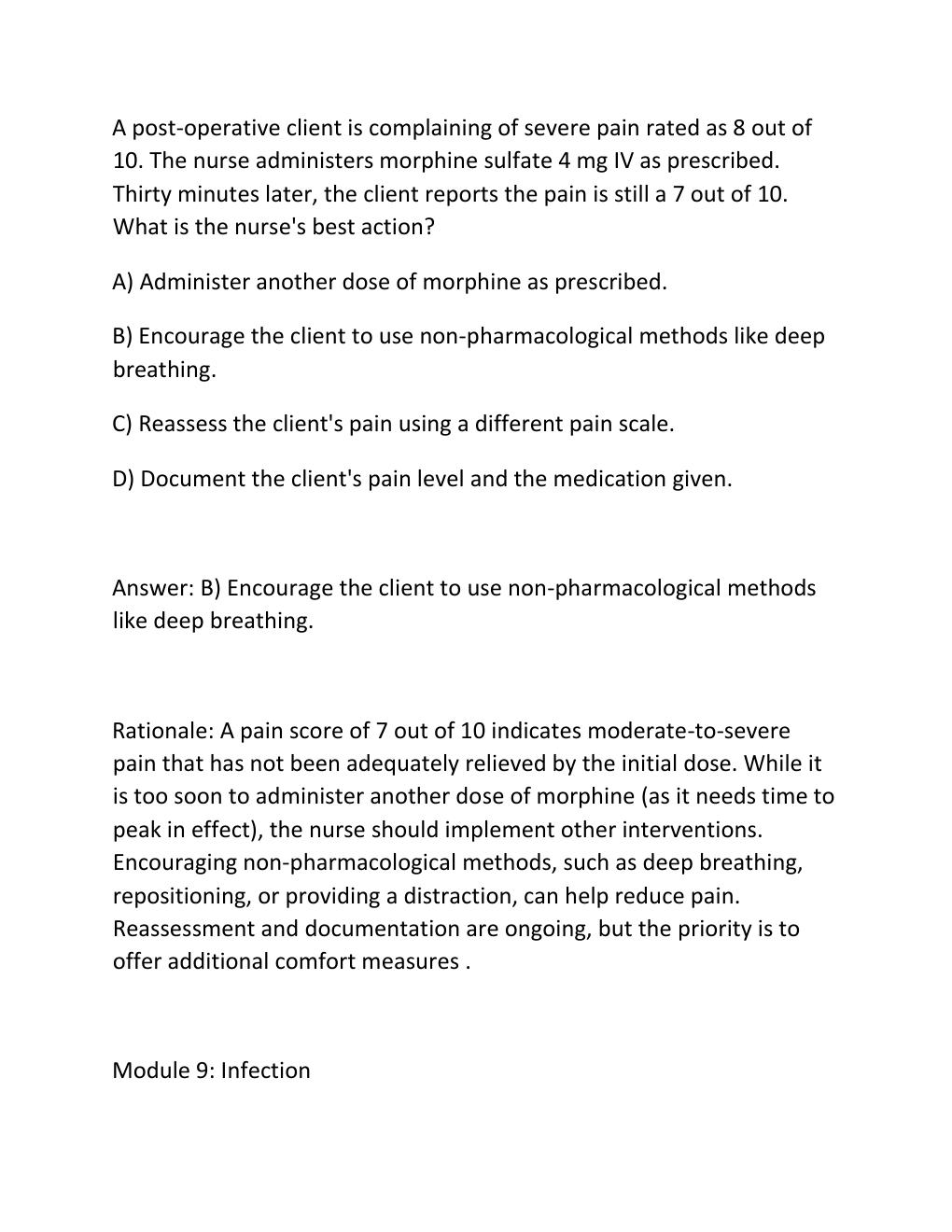 Preview page 8 of Test Bank Nursing A Concept Based Approach to Learning 1 Volume 5th Edition By Pearson Education