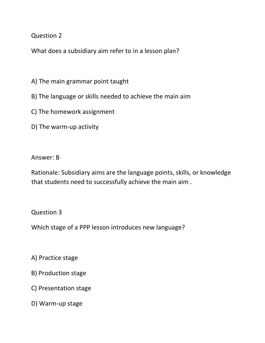 Preview page 2 of The tefl academy (level 5 tefl course). assignment c complete. [correctly passed] a+ grade