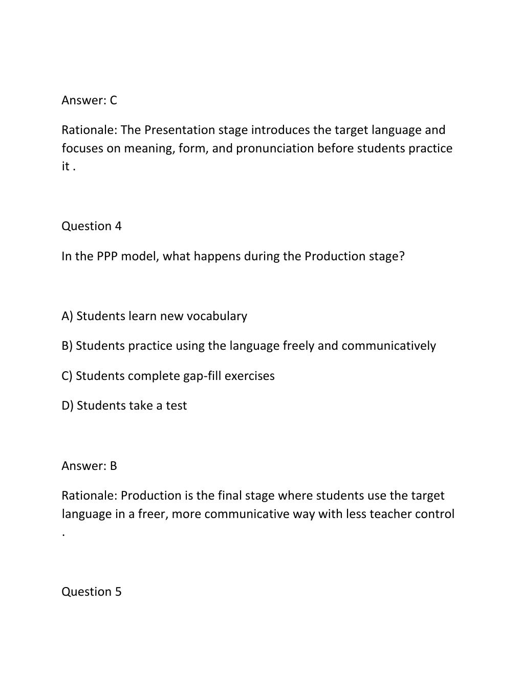 Preview page 3 of The tefl academy (level 5 tefl course). assignment c complete. [correctly passed] a+ grade
