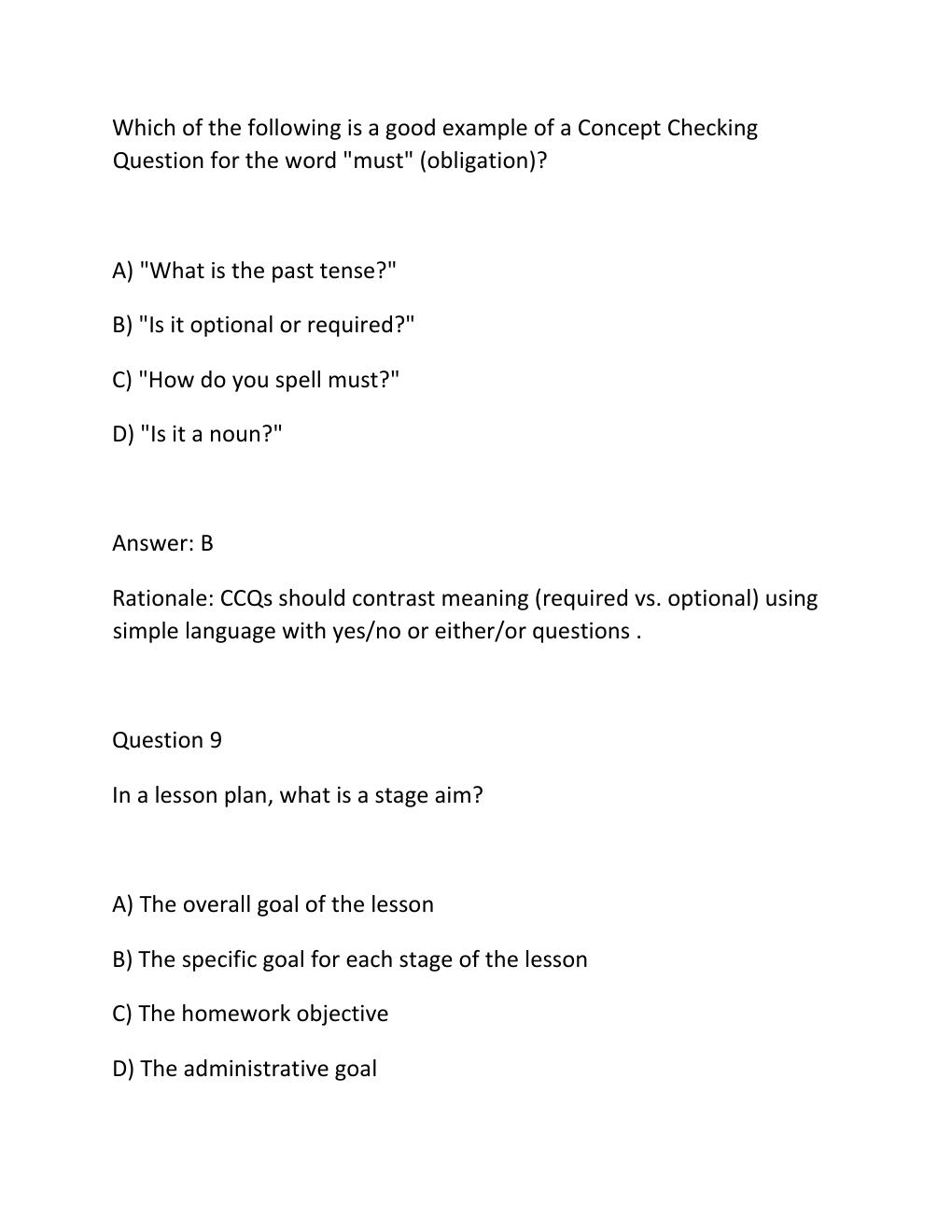 Preview page 6 of The tefl academy (level 5 tefl course). assignment c complete. [correctly passed] a+ grade