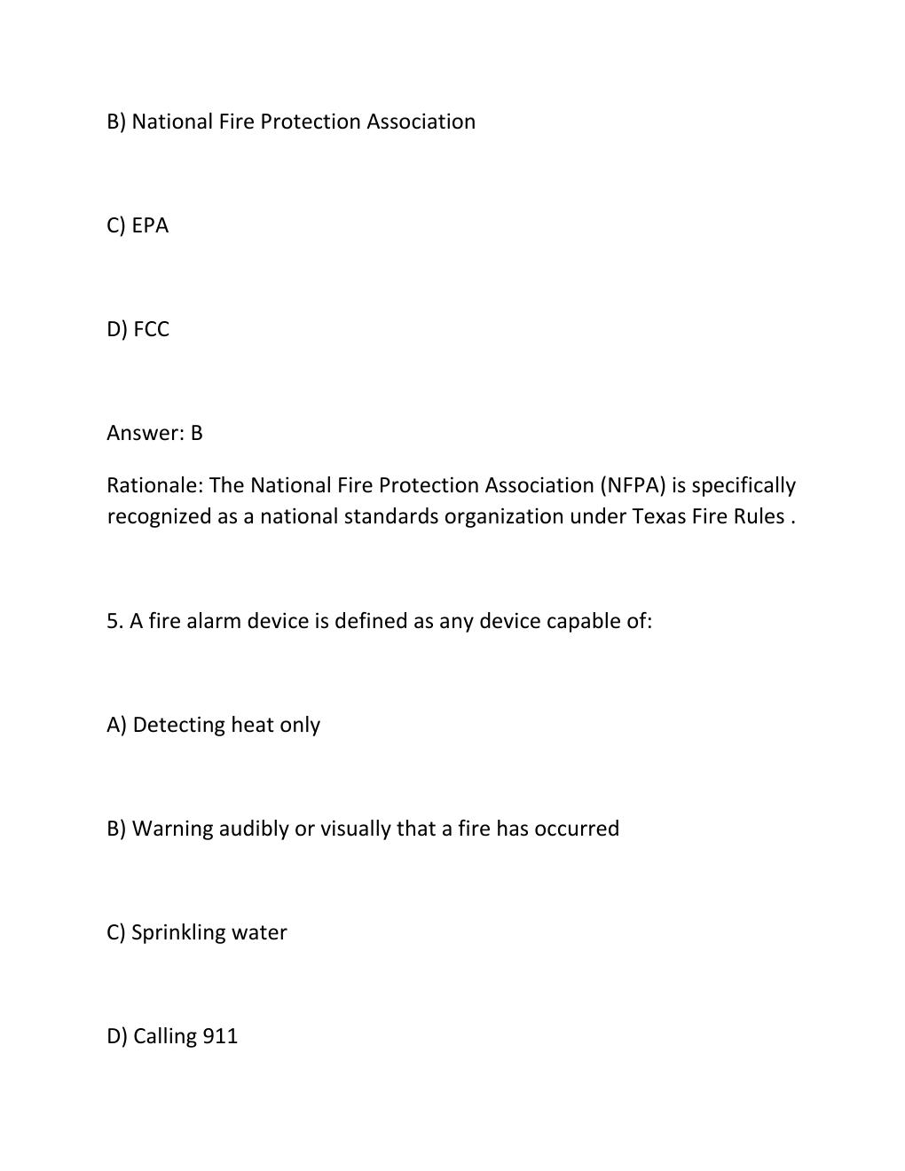 Preview page 4 of Tfm 11 test prep  180 questions with 100% correct answers  latest update  verified.