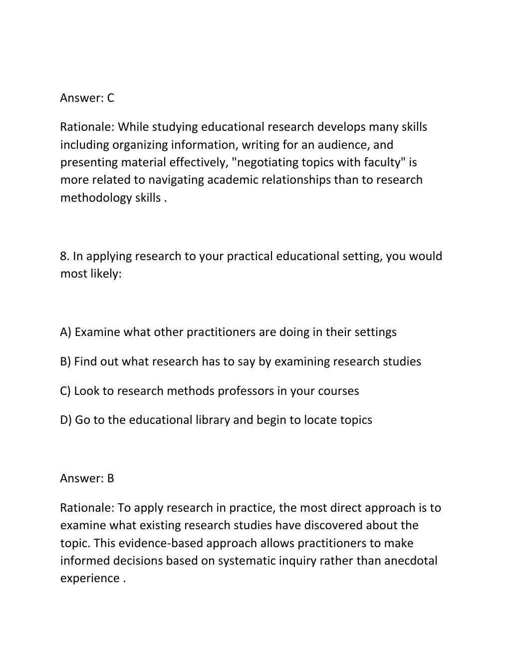 Preview page 6 of Educational research planning, conducting, and evaluating quantitative and qualitative research, 5th edition by john w.