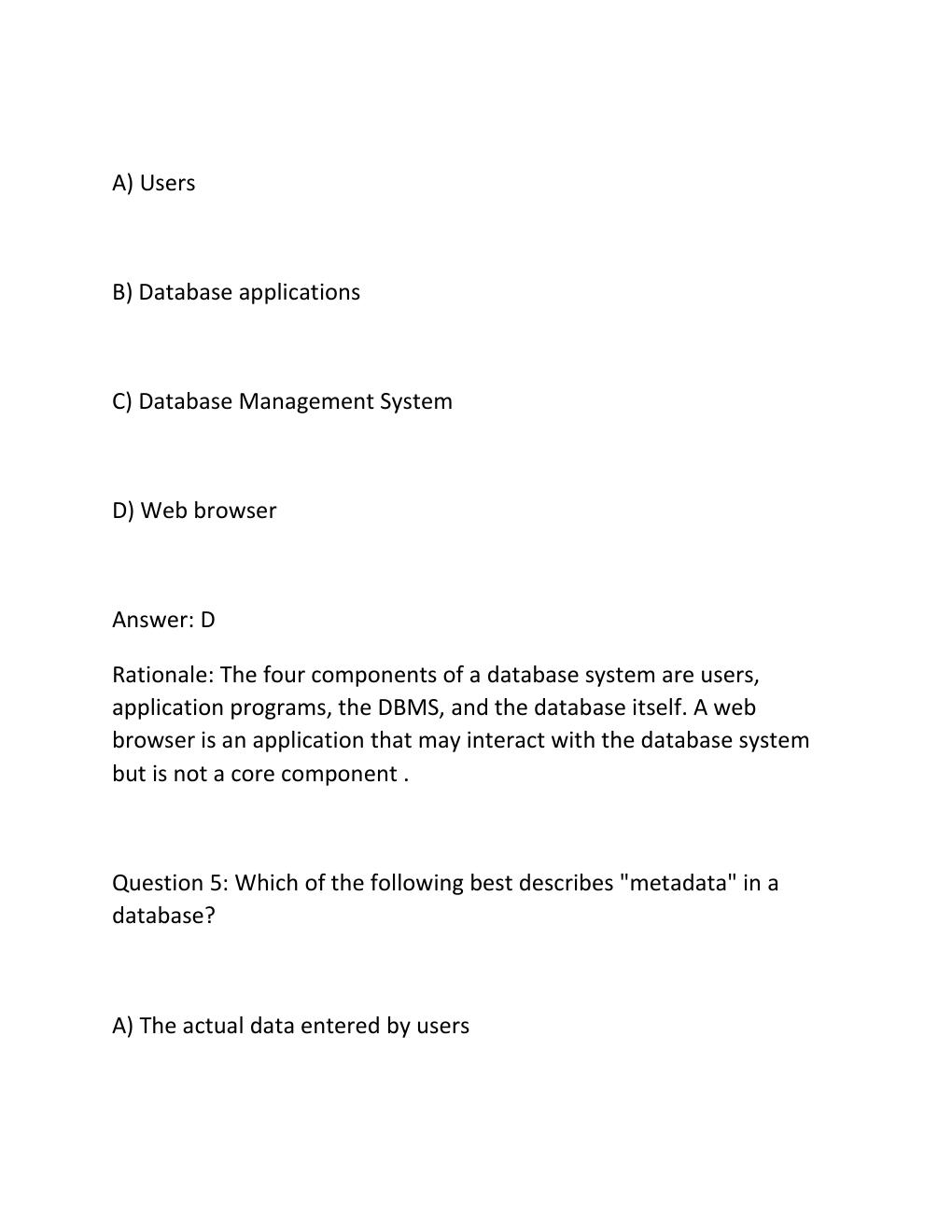 Preview page 4 of Solution manual for database concepts, 10th edition by david m. kroenke, david j. auer, scott l. vandenberg, robert c. y