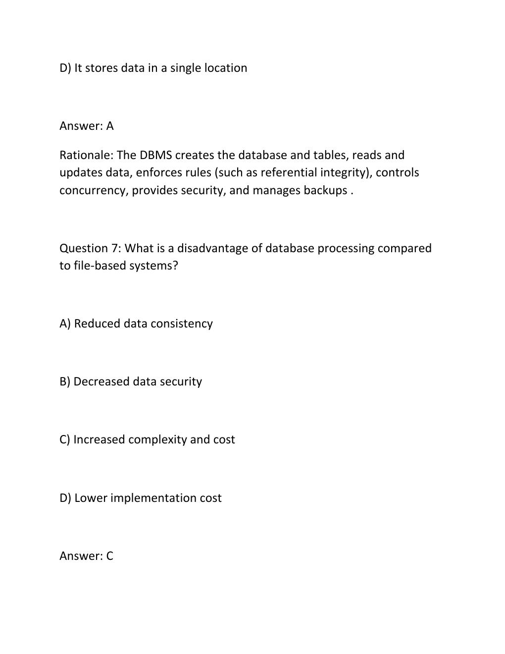 Preview page 6 of Solution manual for database concepts, 10th edition by david m. kroenke, david j. auer, scott l. vandenberg, robert c. y