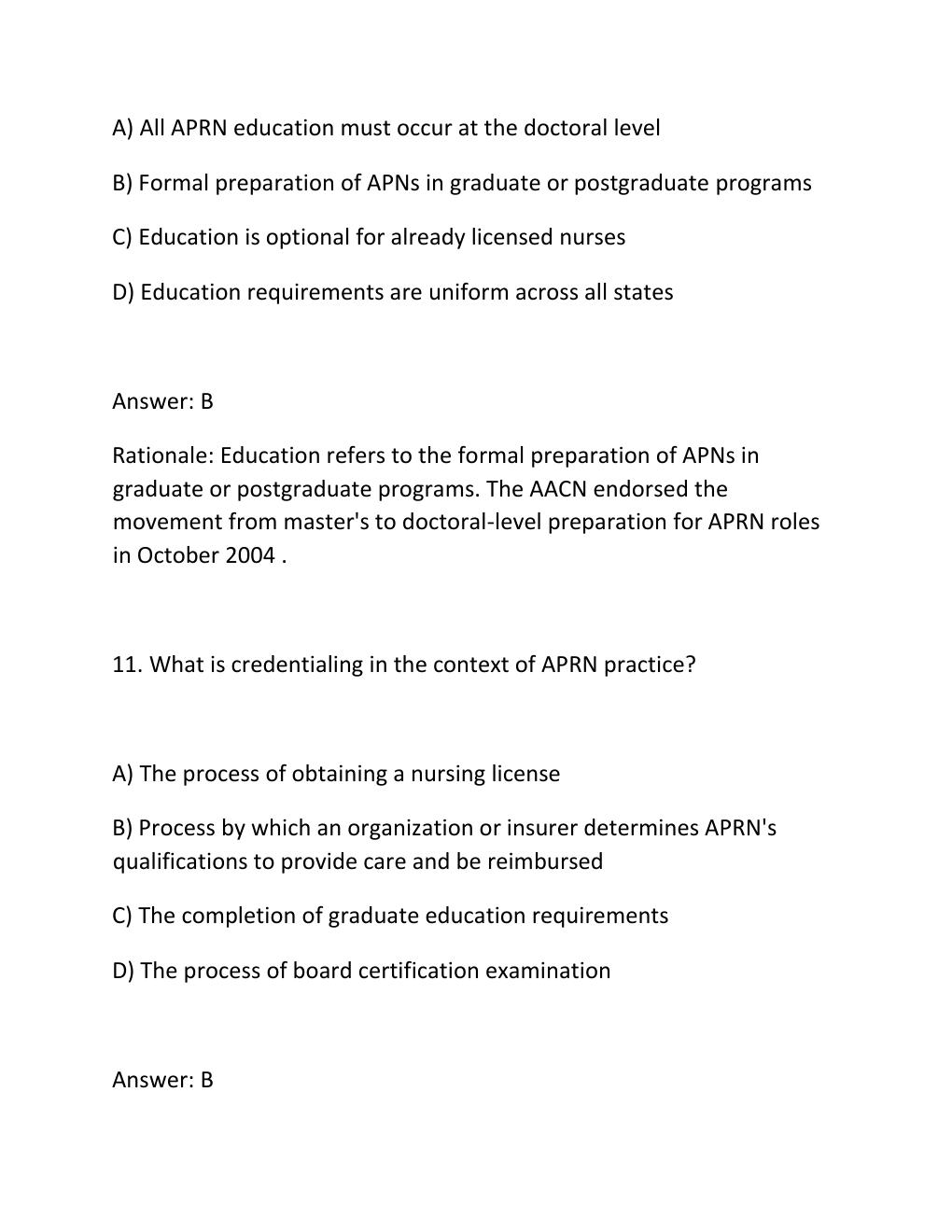 Preview page 8 of msn 612 final exam topics advanced nursing practice study guide 22026  100