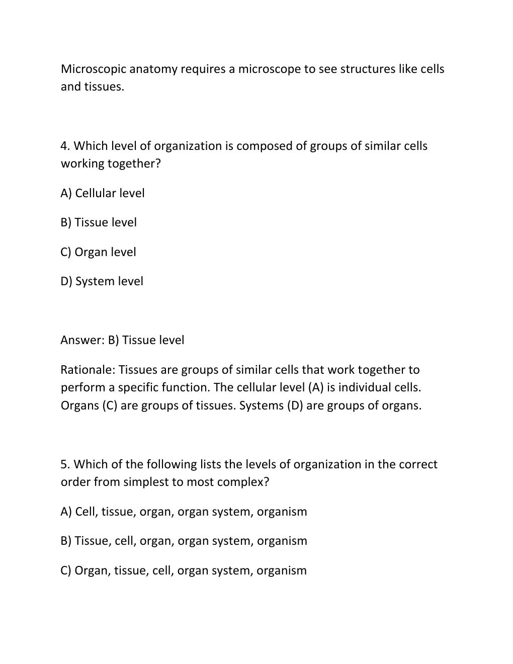 Preview page 3 of Anatomy & physiology 2e, openstax, 2026 – instructor answer guide with complete solutions.