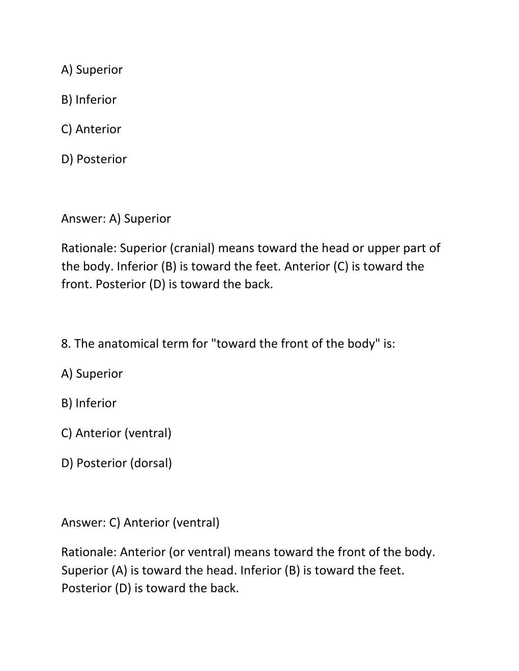 Preview page 5 of Anatomy & physiology 2e, openstax, 2026 – instructor answer guide with complete solutions.