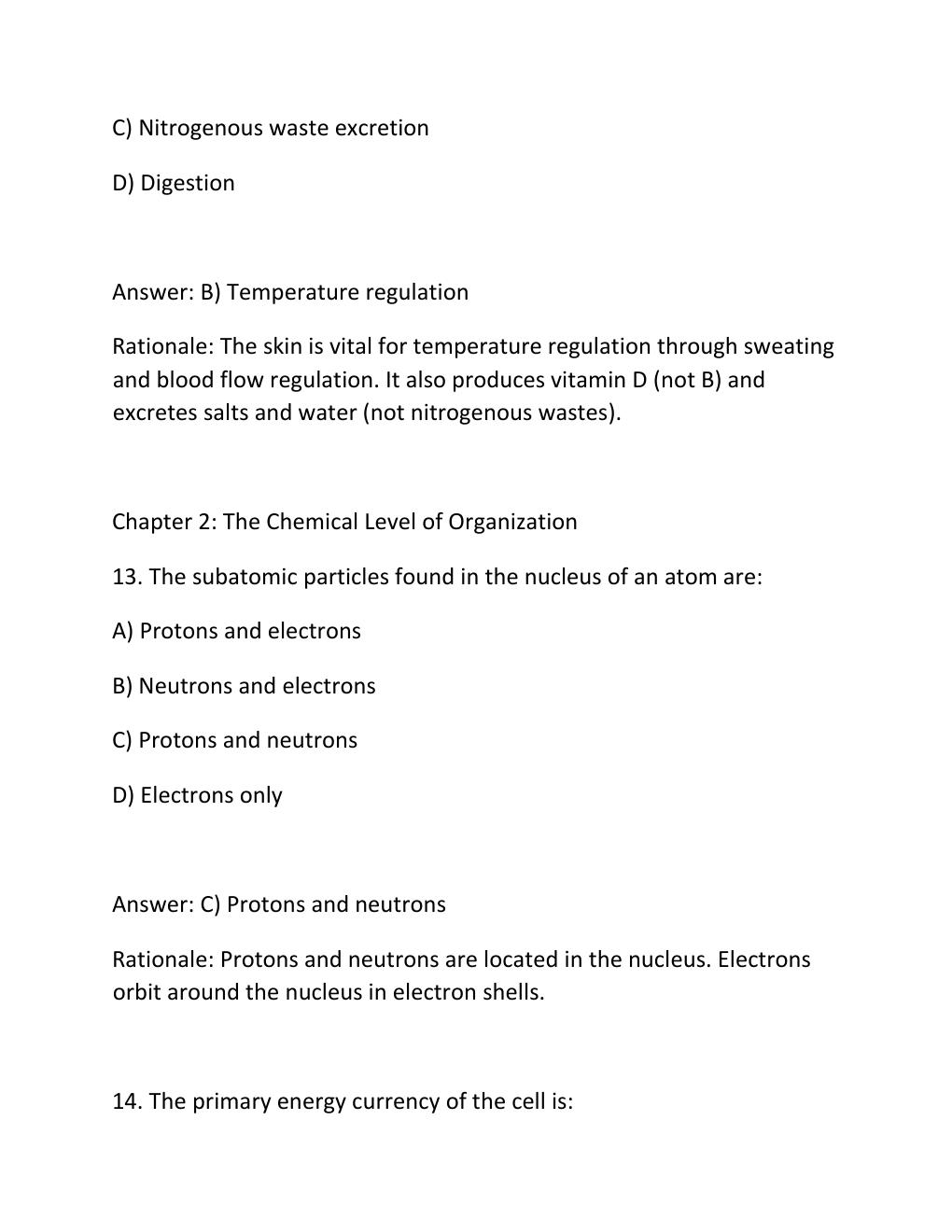 Preview page 8 of Anatomy & physiology 2e, openstax, 2026 – instructor answer guide with complete solutions.