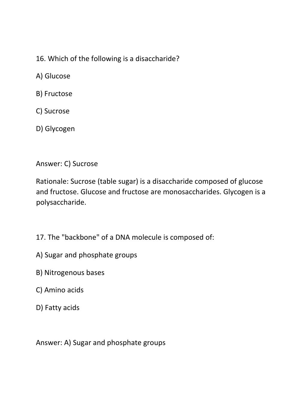 Preview page 10 of Anatomy & physiology 2e, openstax, 2026 – instructor answer guide with complete solutions.