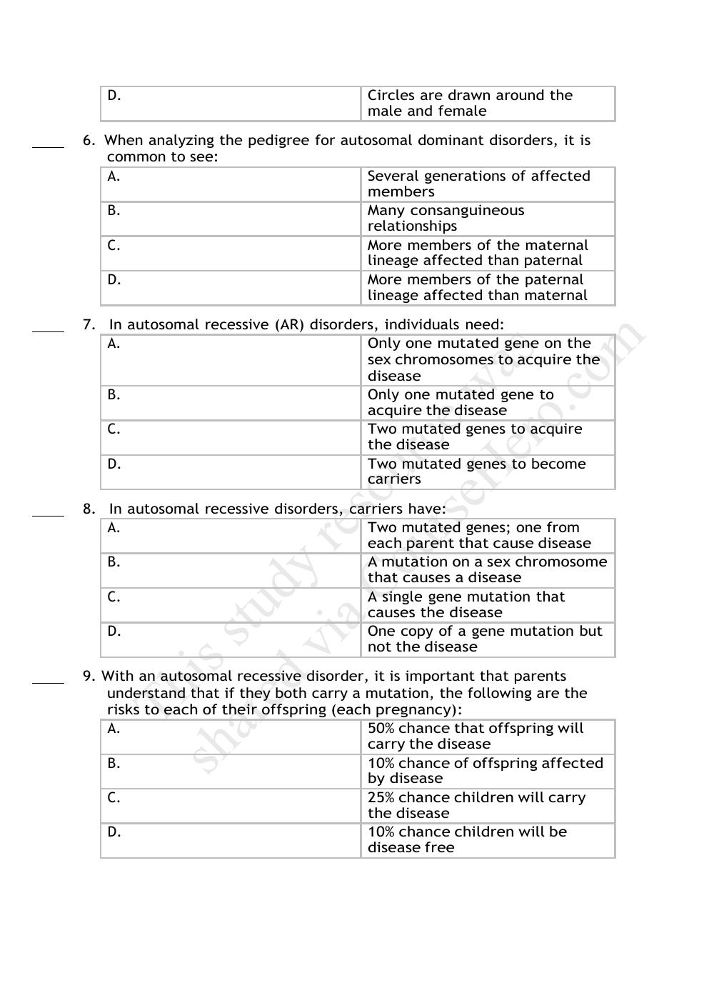 Preview page 7 of TEST BANK FOR ADVANCED ASSESSMENT INTERPRETING FINDINGS AND FORMULATING DIFFERENTIAL DIAGNOSES 5th Edition Mary Jo Gools