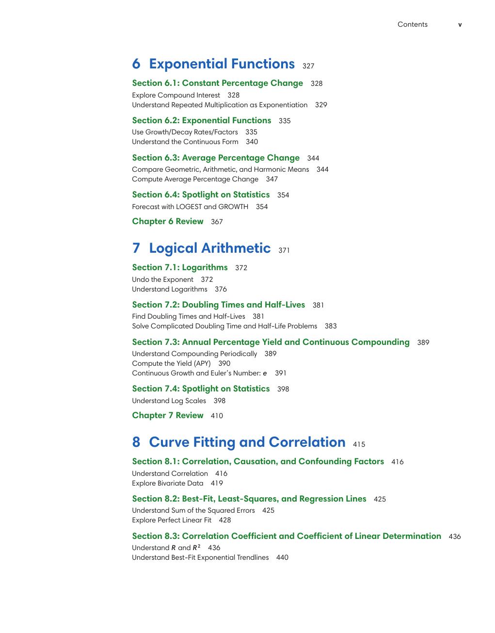 Preview page 6 of Thinking Quantitatively Communicating with Numbers 3rd Edition by Eric Gaze