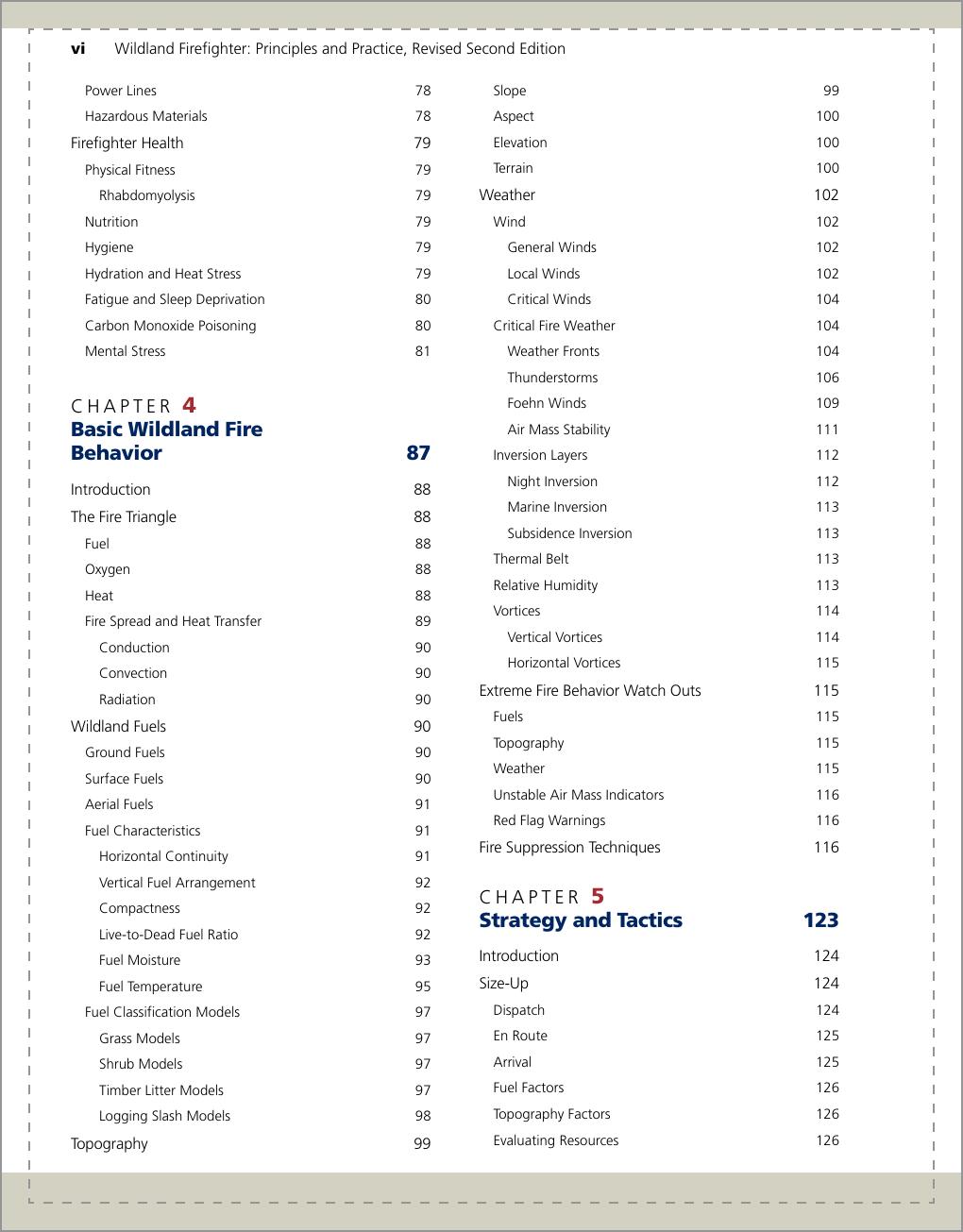 Preview page 7 of Wildland Fire Fighter Principles and Practice 2nd Edition By Joseph Lowe, Jeff Pricher