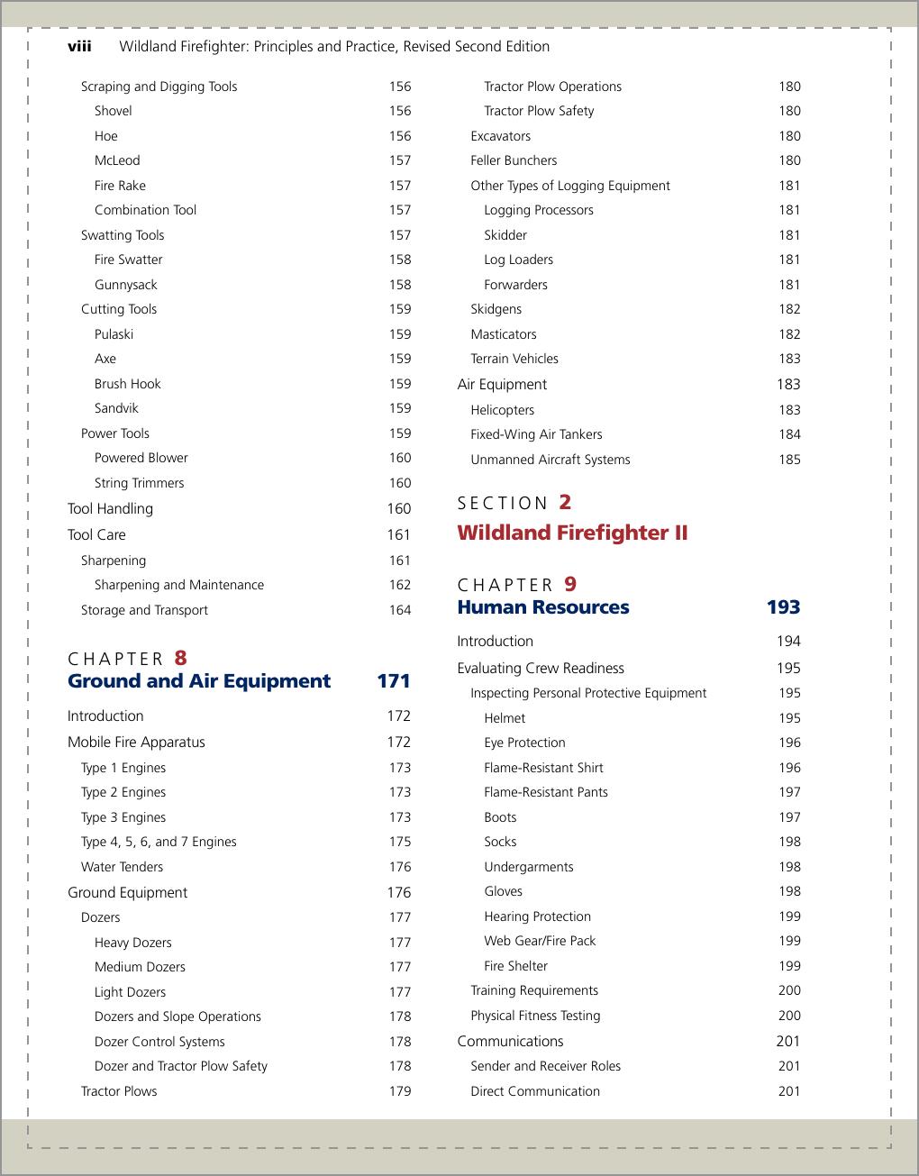 Preview page 9 of Wildland Fire Fighter Principles and Practice 2nd Edition By Joseph Lowe, Jeff Pricher
