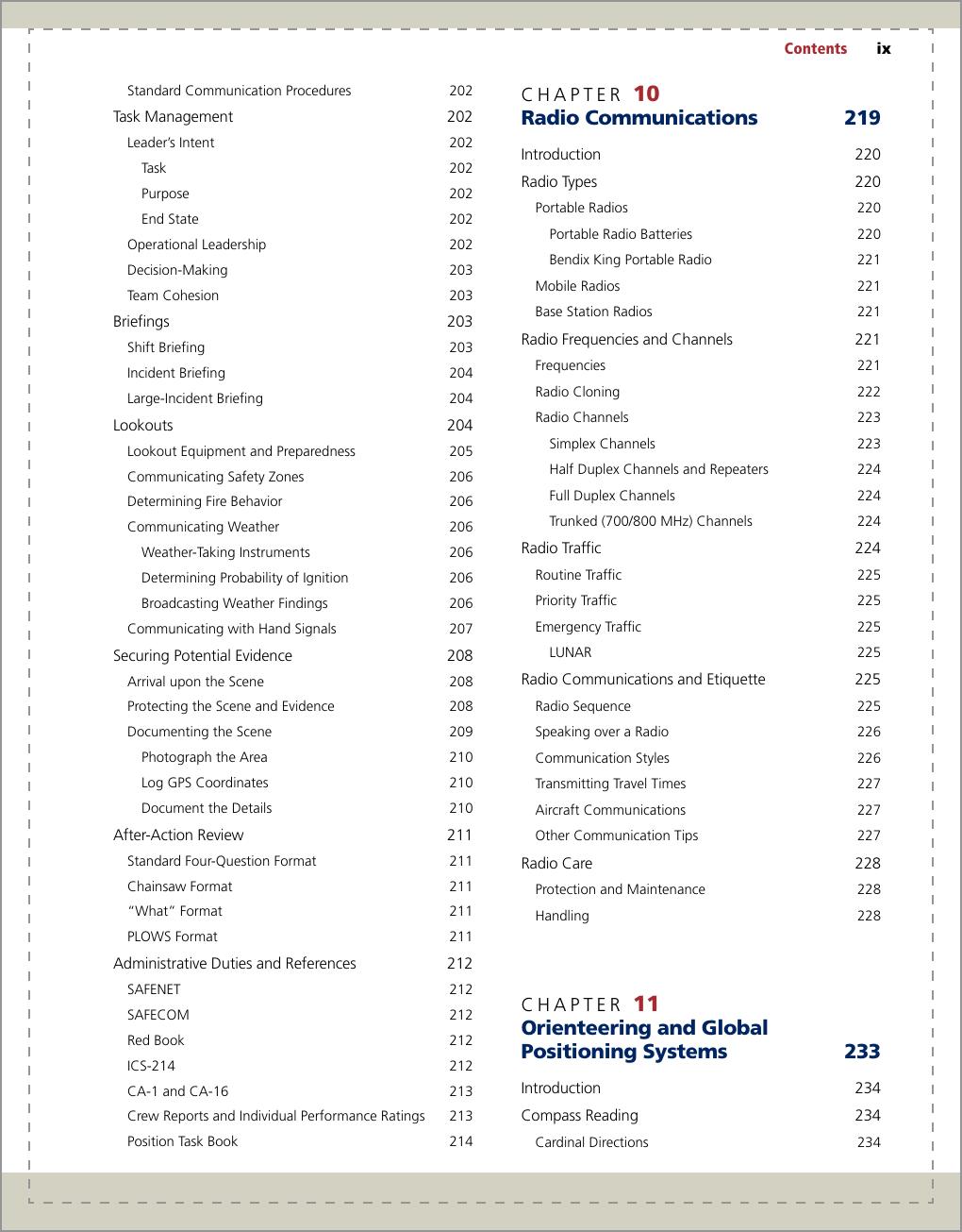 Preview page 10 of Wildland Fire Fighter Principles and Practice 2nd Edition By Joseph Lowe, Jeff Pricher