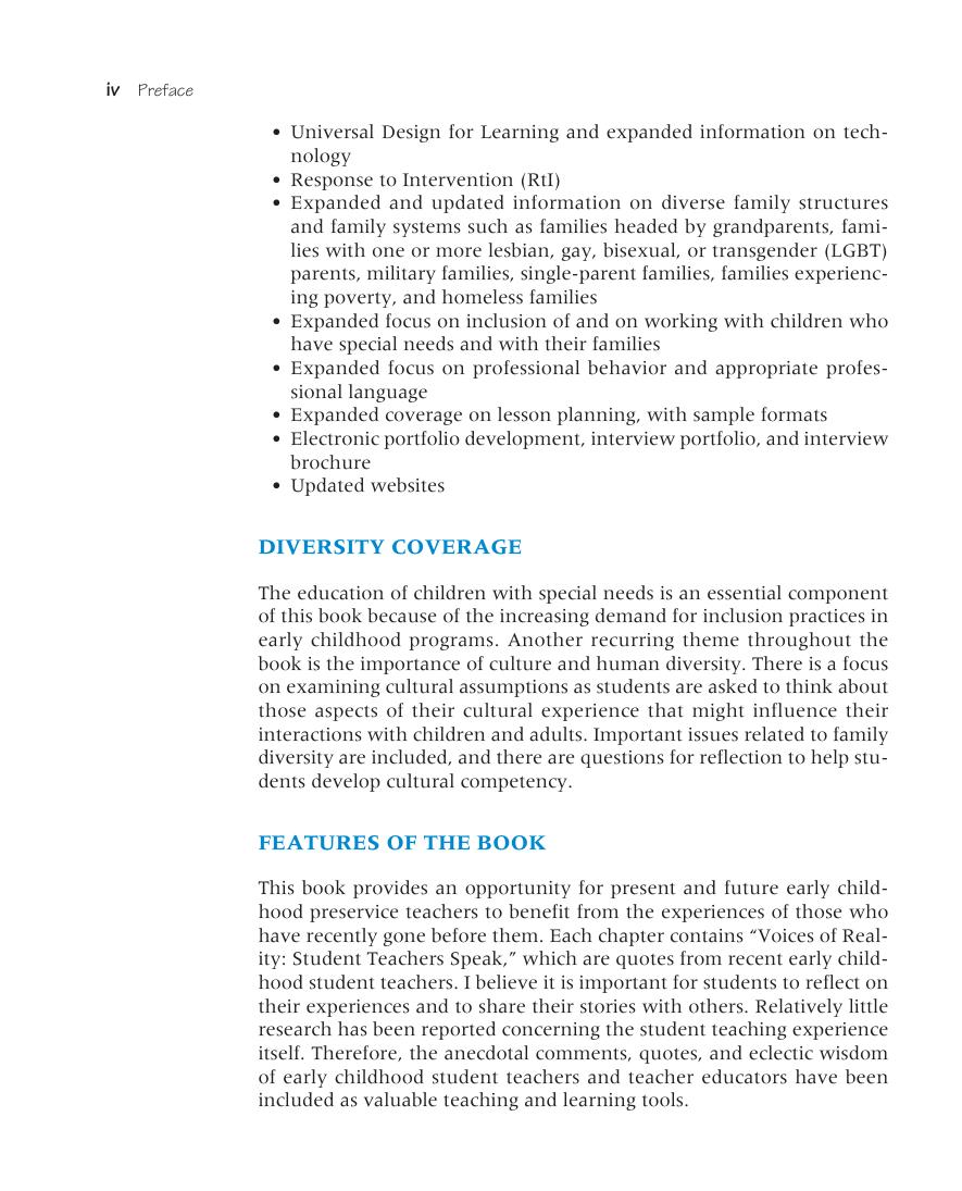 Preview page 7 of Your Early Childhood Practicum and Student Teaching Experience Guidelines for Success 3rd Edition By Carroll Tyminski