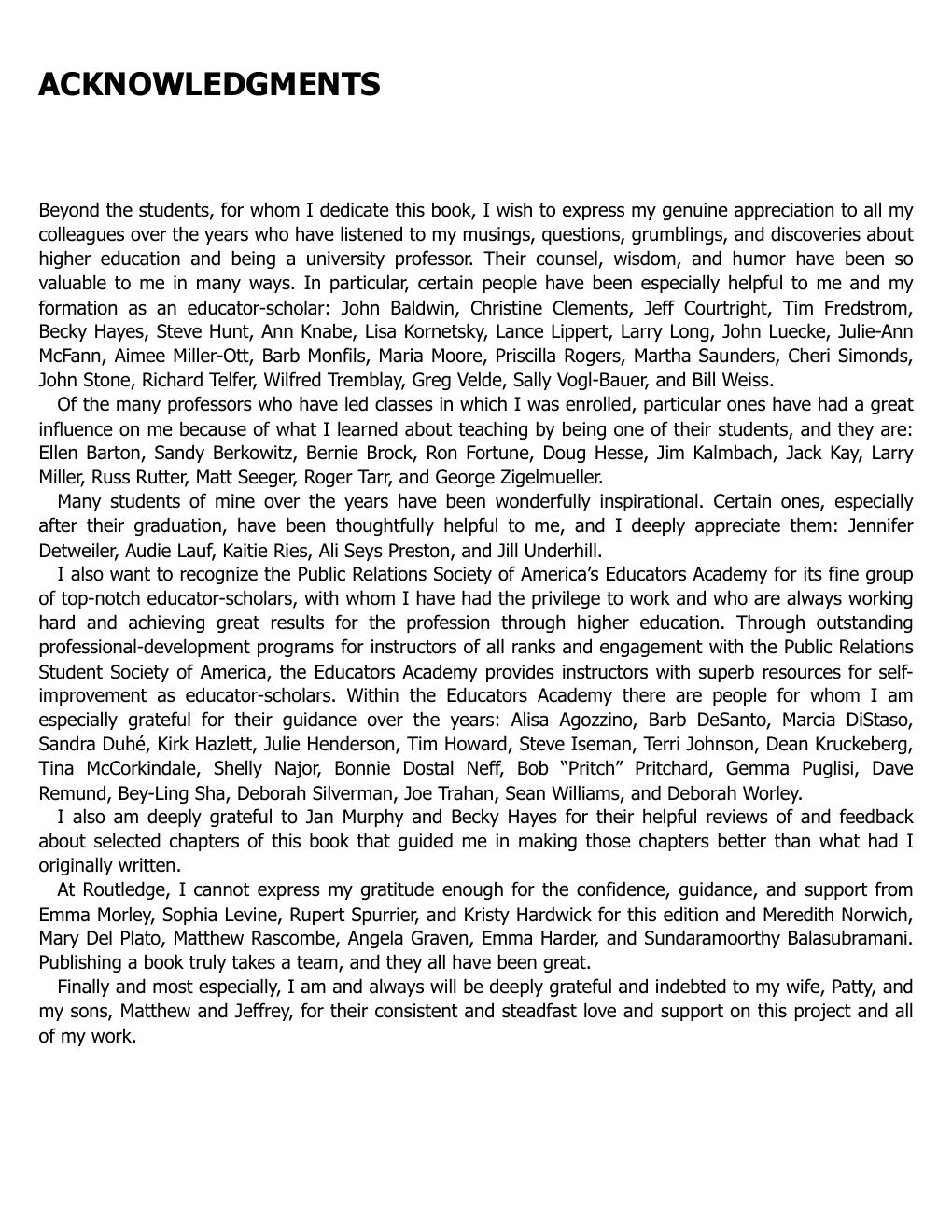 Preview page 9 of (EPUB) eBook Teaching Public Relations 1st Edition By Peter M. Smudde