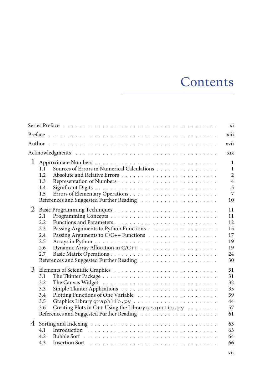 Preview page 8 of Introduction to Numerical Programming A Practical Guide for BY Titus A Beu
