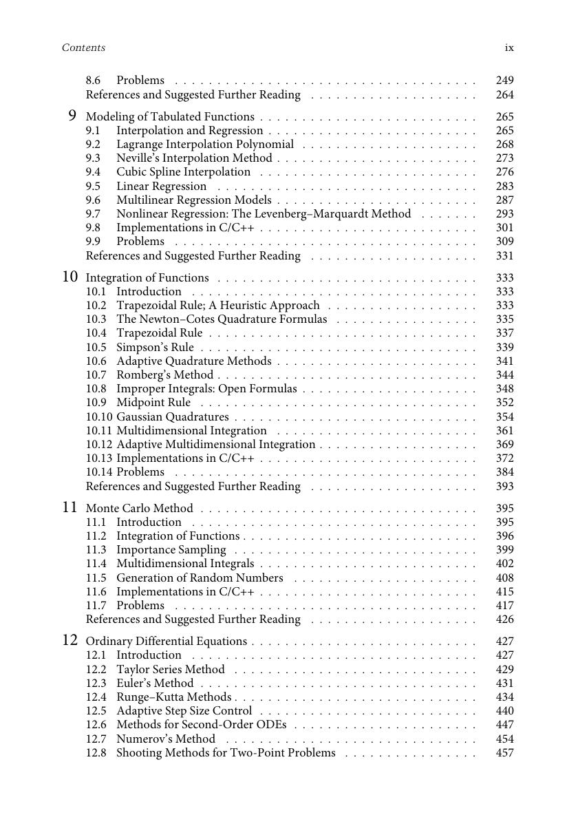 Preview page 10 of Introduction to Numerical Programming A Practical Guide for BY Titus A Beu