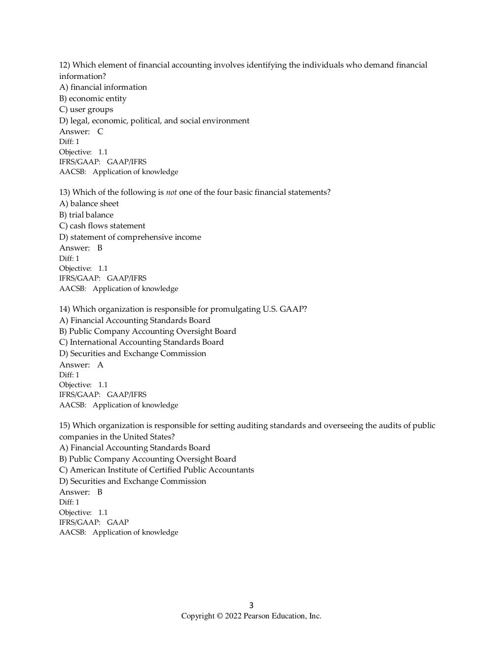 Preview page 3 of Test Bank for Intermediate Accounting 3rd Edition Elizabeth A. Gordon