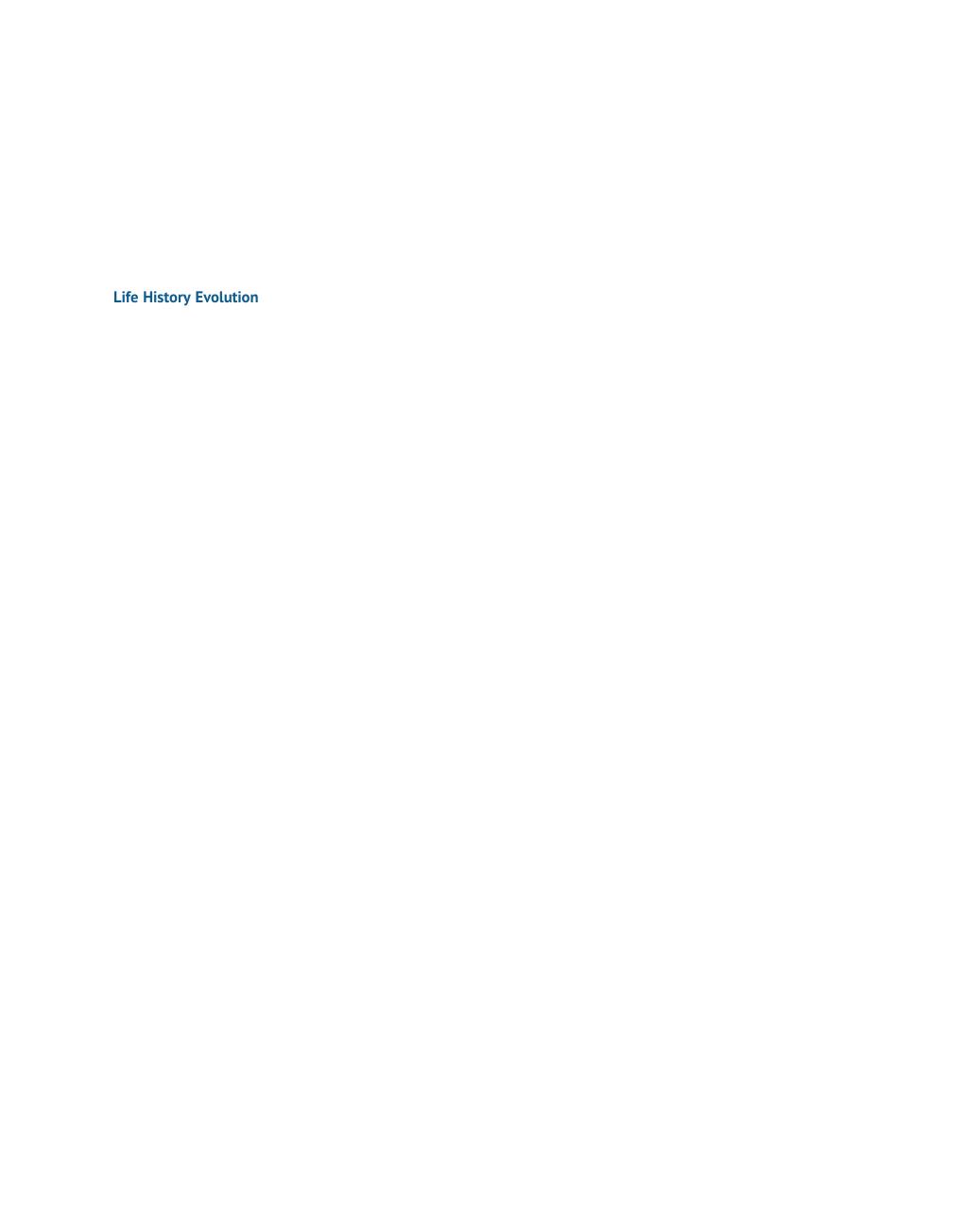 Preview page 3 of Life History Evolution By Michal Segoli, Eric Wajnberg