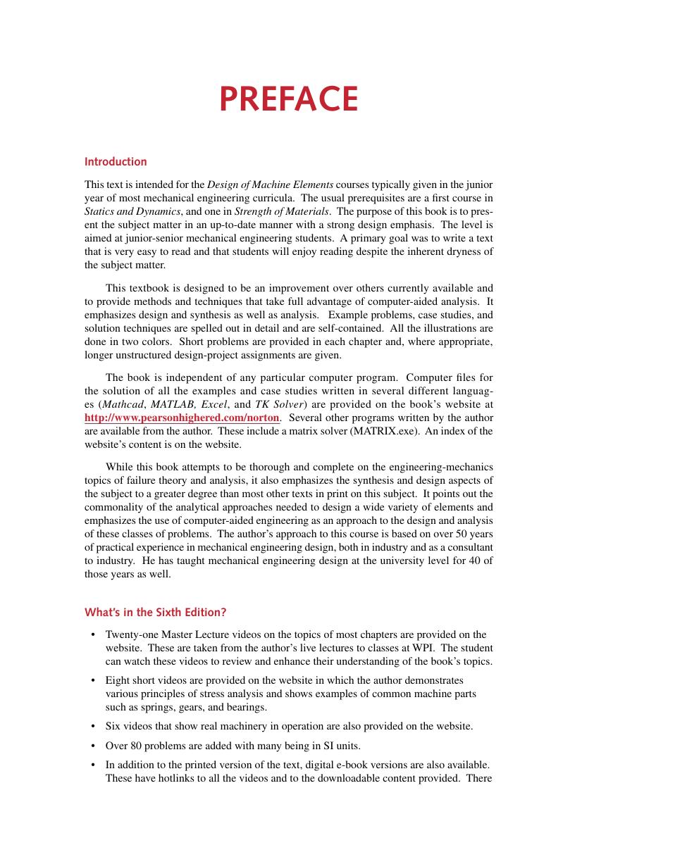 Preview page 8 of Machine Design An Integrated Approach 6th Edition By Robert Norton