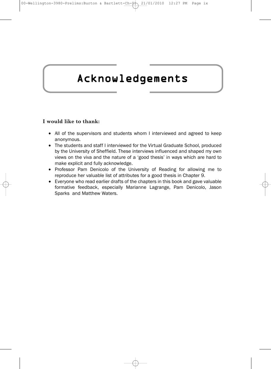 Preview page 10 of Making Supervision Work for You A Students Guide By Jerry Wellington