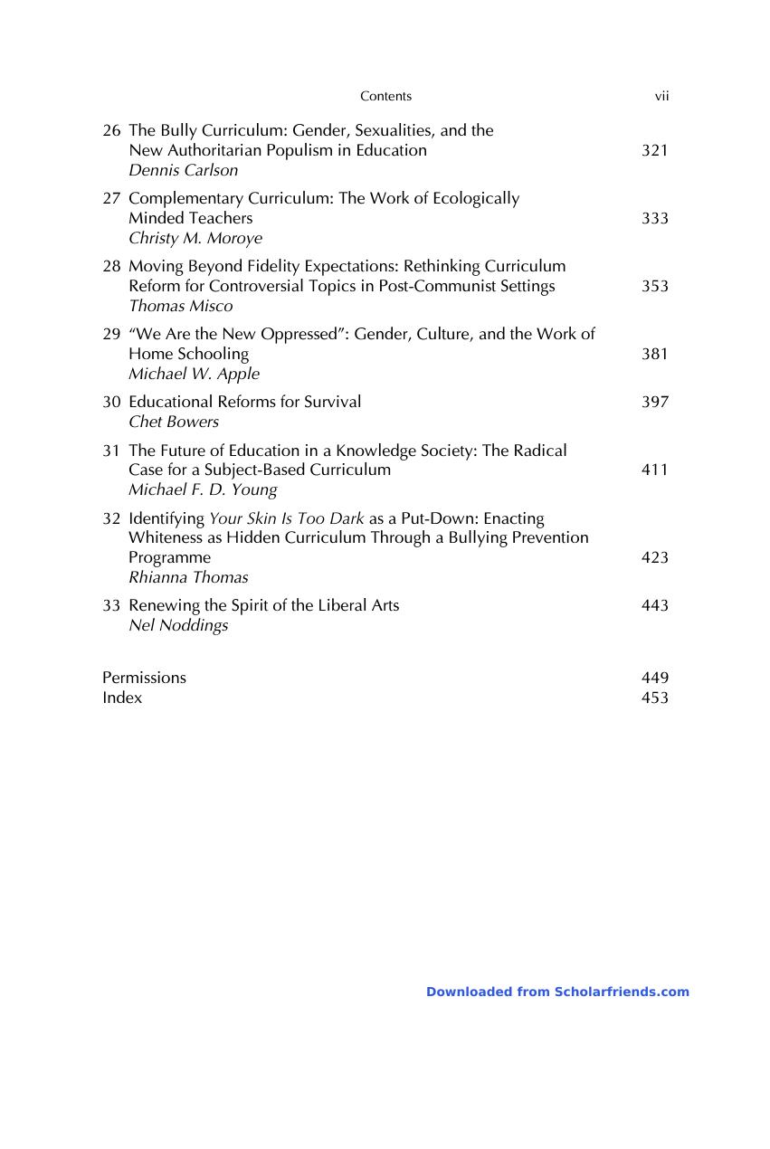 Preview page 8 of The curriculum studies reader 6th edition by david j flinders, stephen j thornton