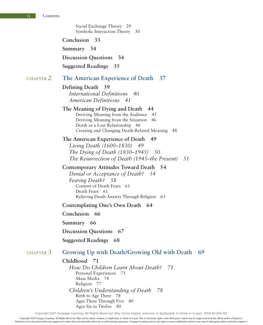 Preview page 8 of Understanding Dying Death and Bereavement 9th Edition By George E. Dickinson Michael R. Leming