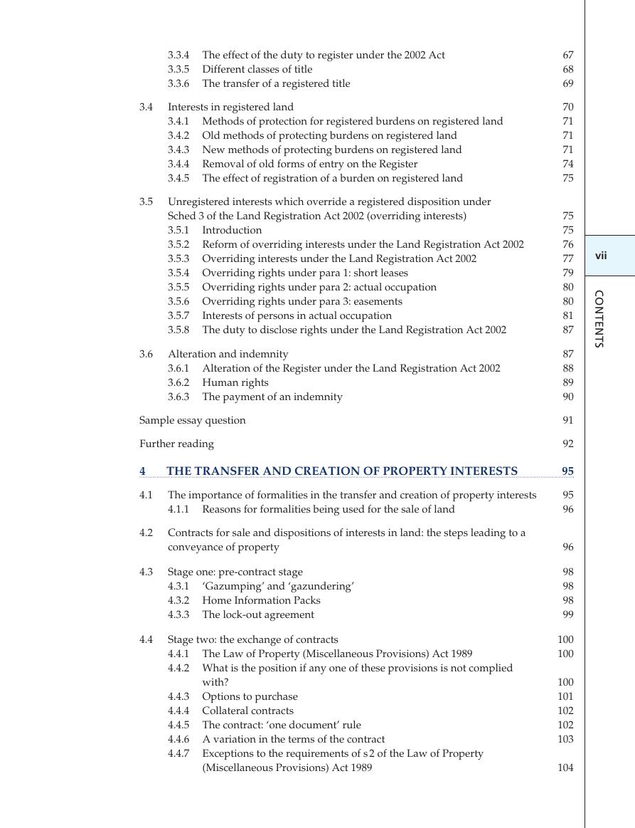 Preview page 8 of Unlocking Land Law 6th Edition By Judith Bray