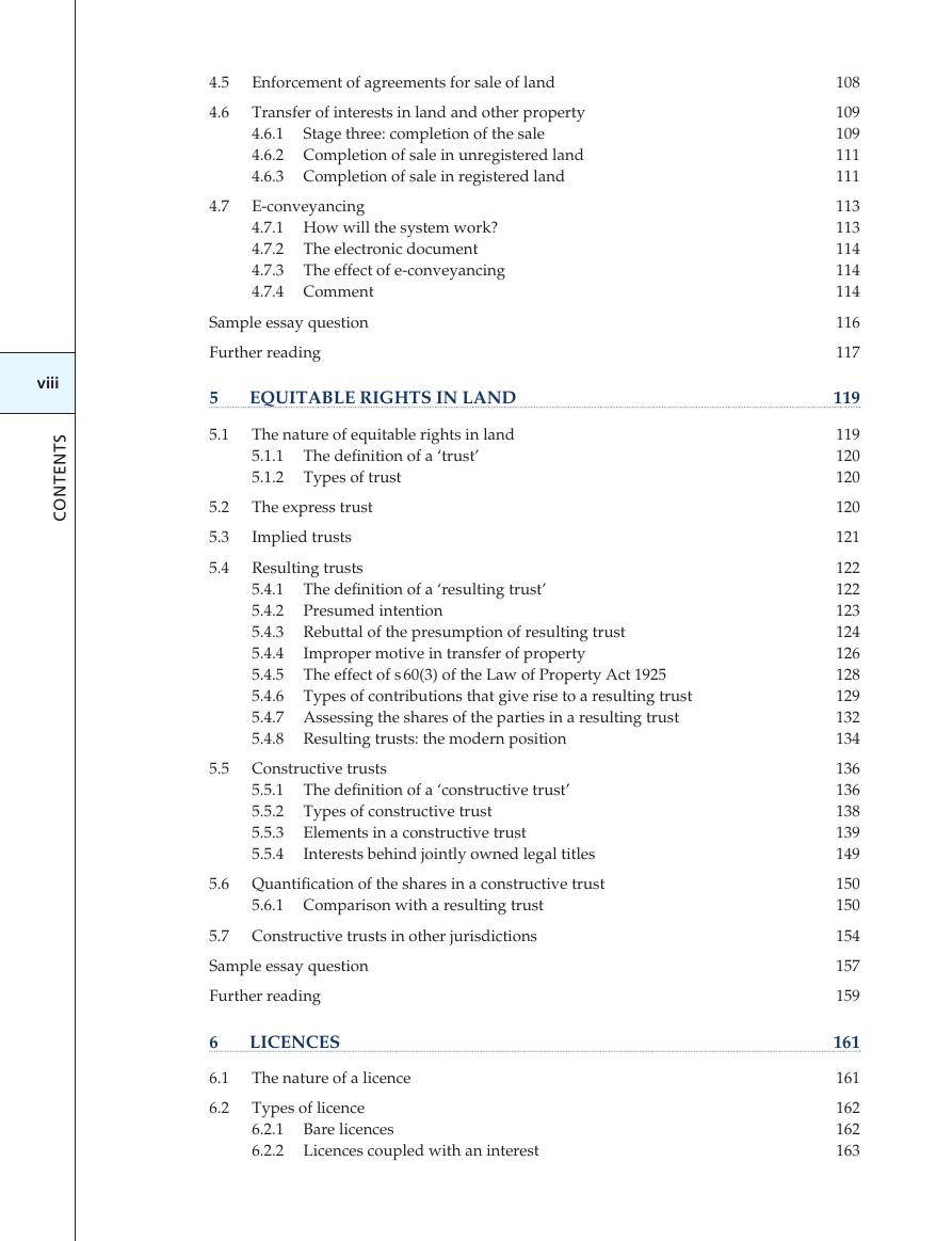Preview page 9 of Unlocking Land Law 6th Edition By Judith Bray