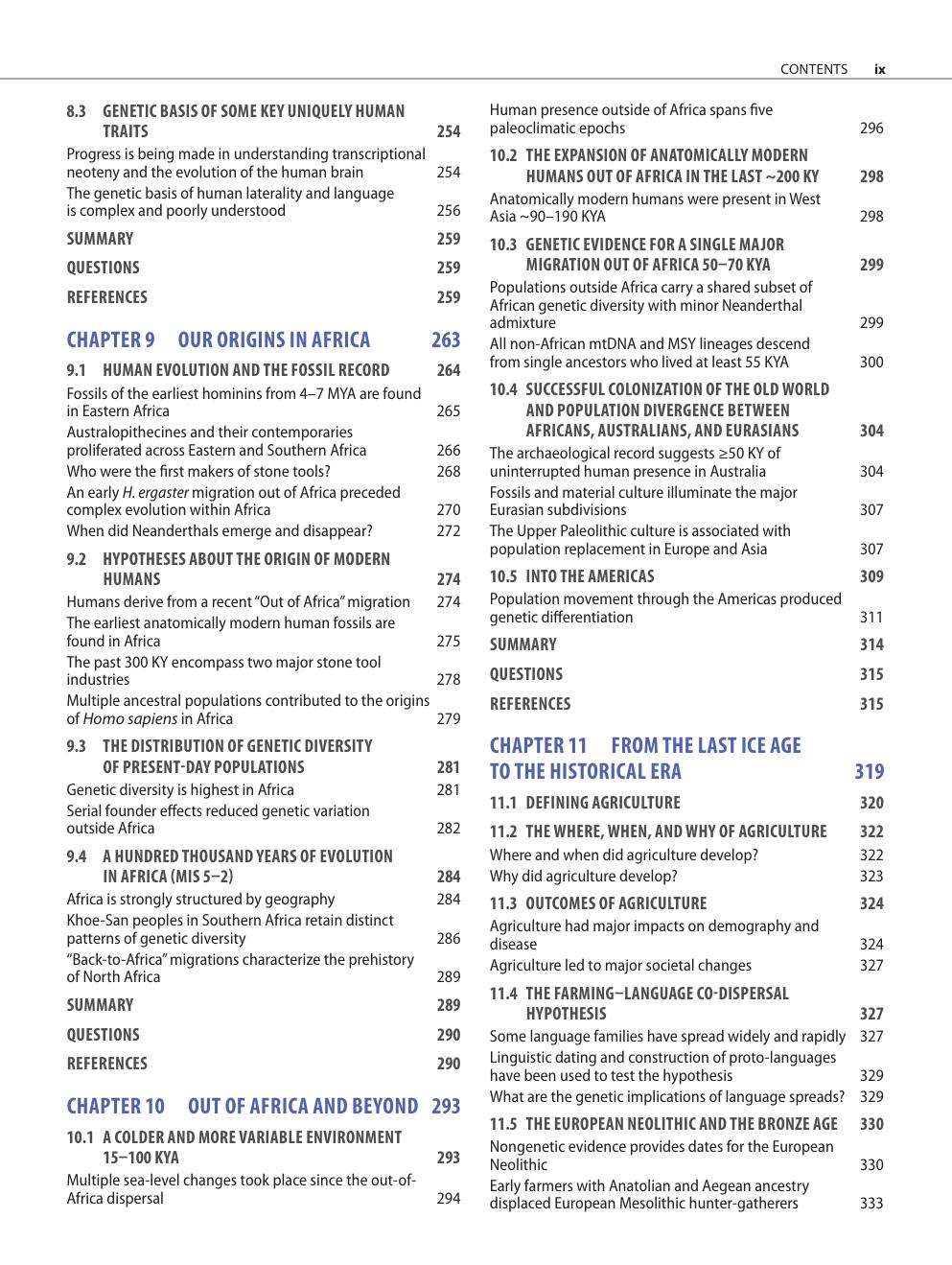 Preview page 10 of Human Evolutionary Genetics 3rd Edition By Mark Jobling, Edward Hollox