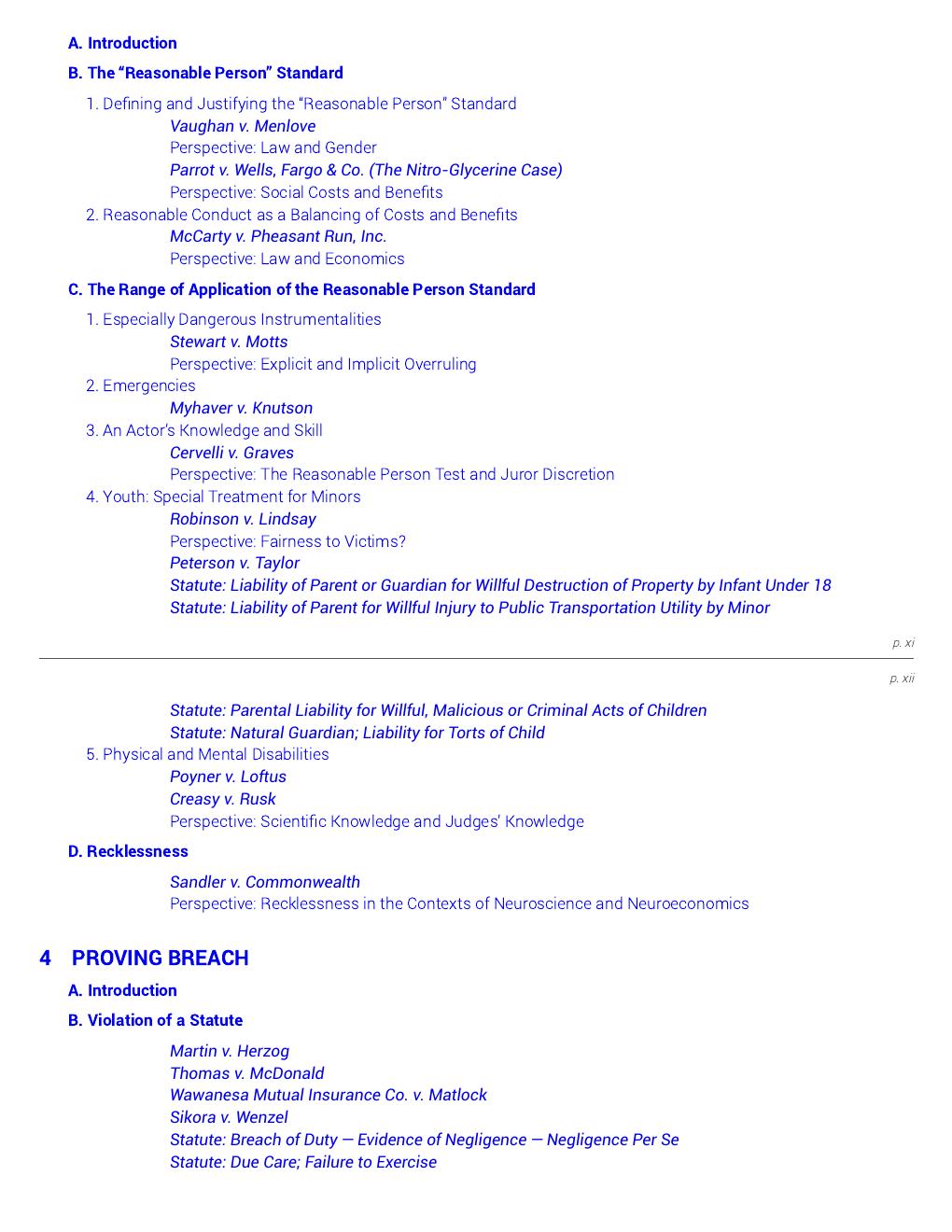 Preview page 10 of Basic Tort Law Cases, Statutes, and Problems 6th Edition By Arthur Best, David Barnes, Nicholas Kahn-Fogel