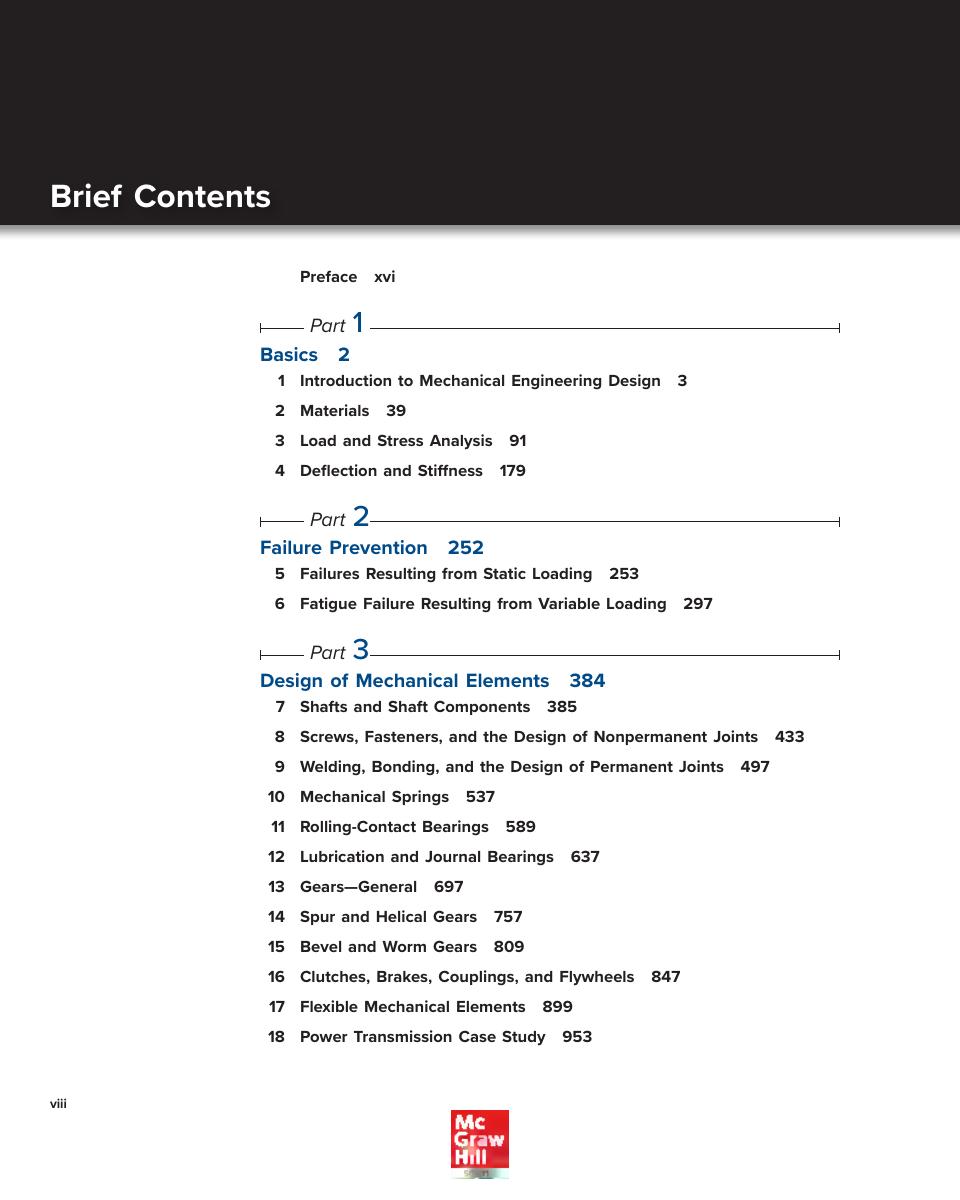 Preview page 9 of Shigley's Mechanical Engineering Design 2024 Release By Keith Nisbett, Richard Budynas