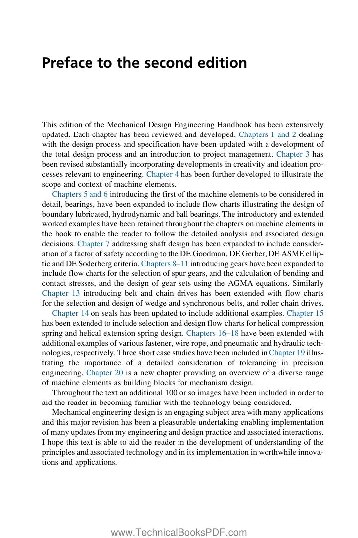 Preview page 5 of Mechanical Design Engineering Handbook 2nd Edition By Peter Childs