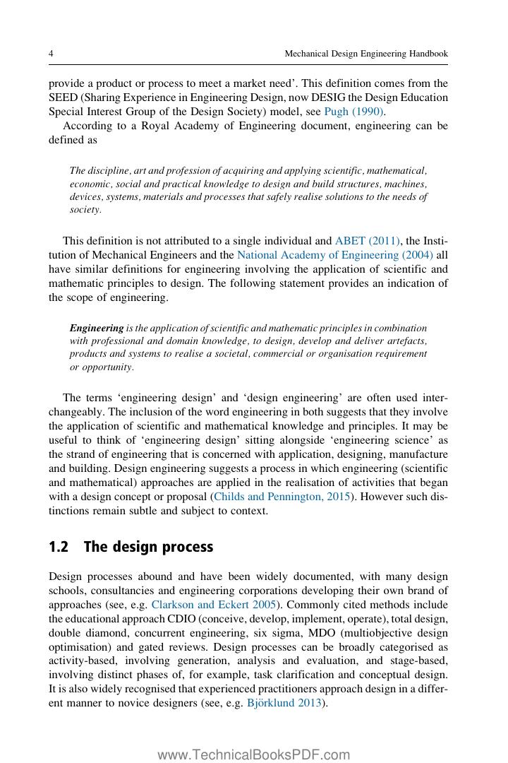 Preview page 10 of Mechanical Design Engineering Handbook 2nd Edition By Peter Childs