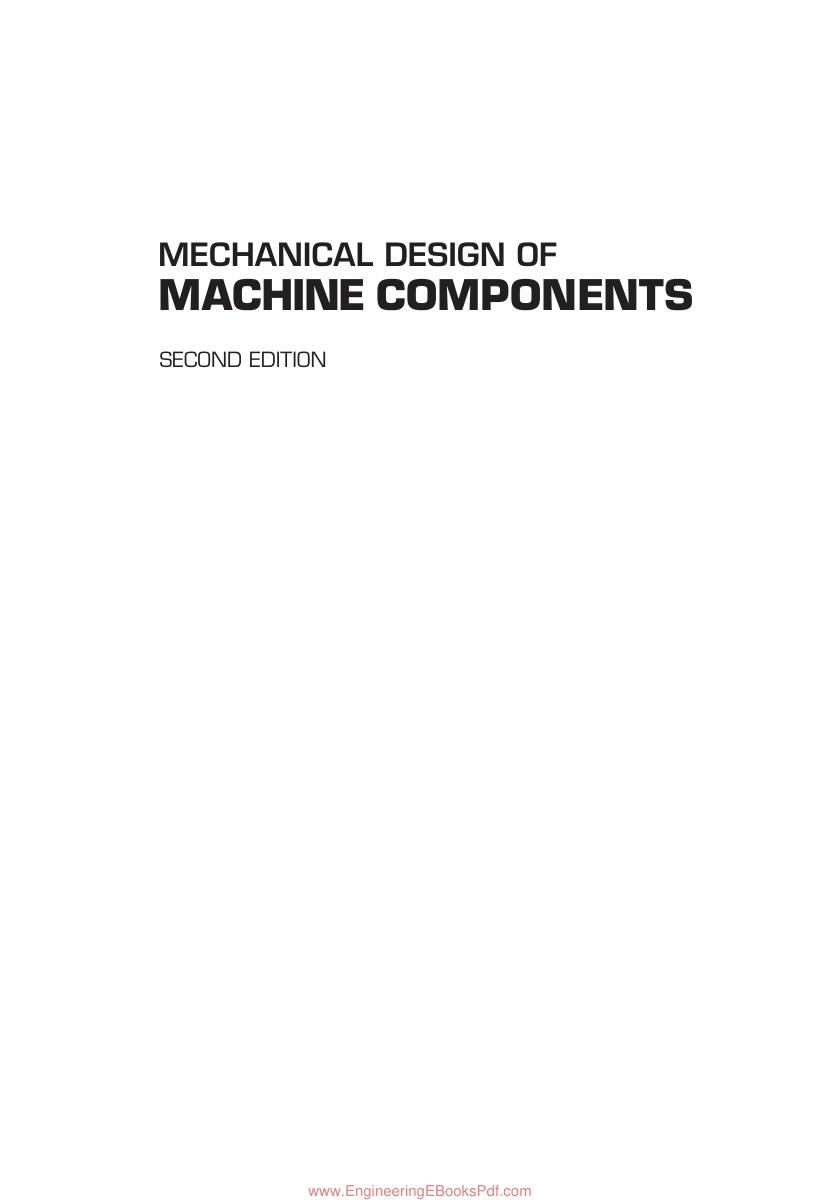 Preview page 2 of Mechanical Design of Machine Components 2nd Edition By Ansel Ugural