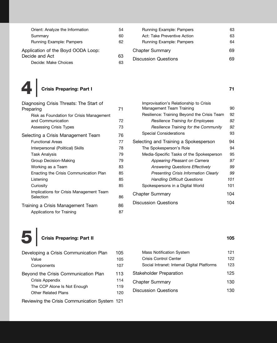 Preview page 9 of Ongoing Crisis Communication Planning, Managing, and Responding 6th Edition By Timothy Coombs
