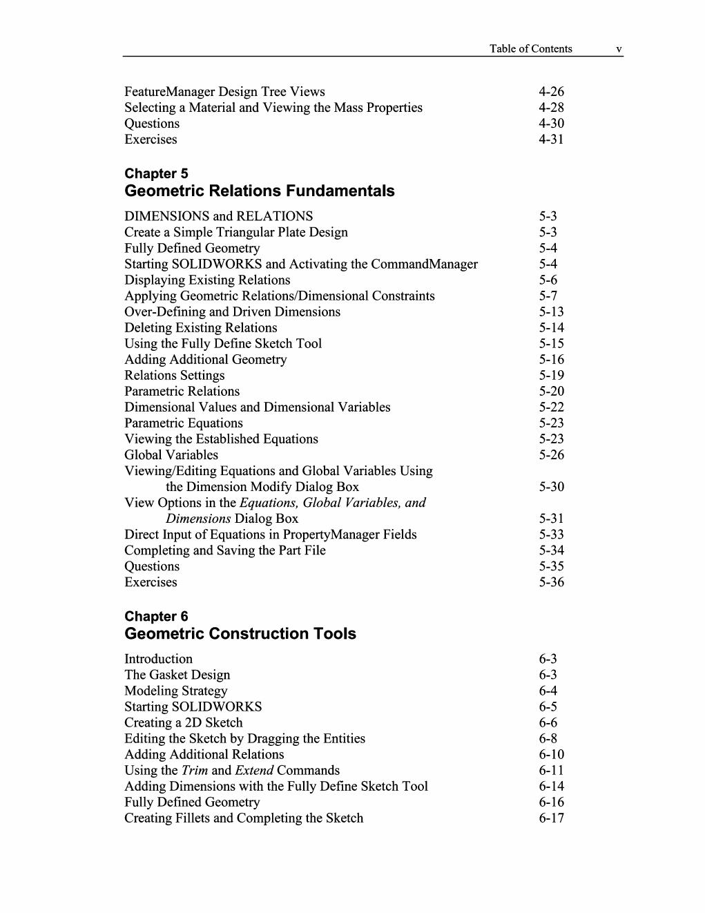 Preview page 9 of Parametric Modeling with SOLIDWORKS 2025 By Randy Shih, Paul Schilling
