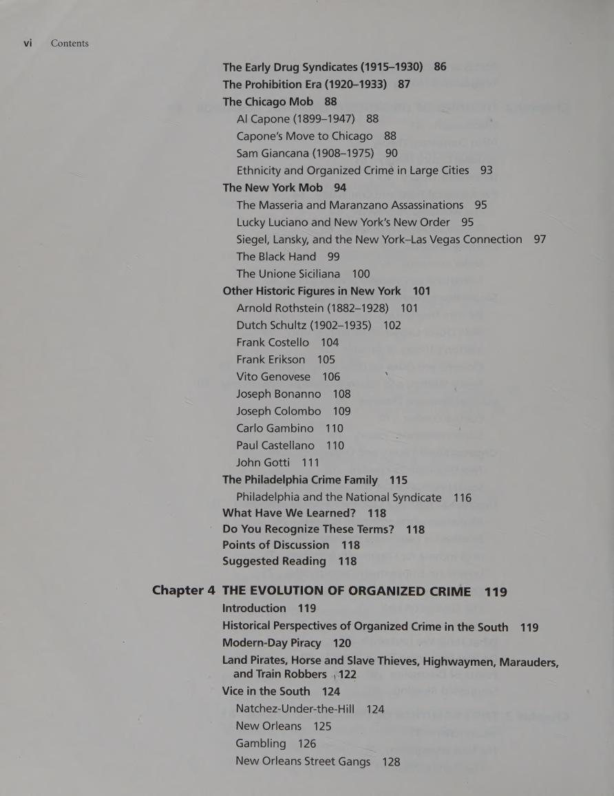Preview page 5 of Organized Crime 6th Edition By Michael Lyman, Gary Potter