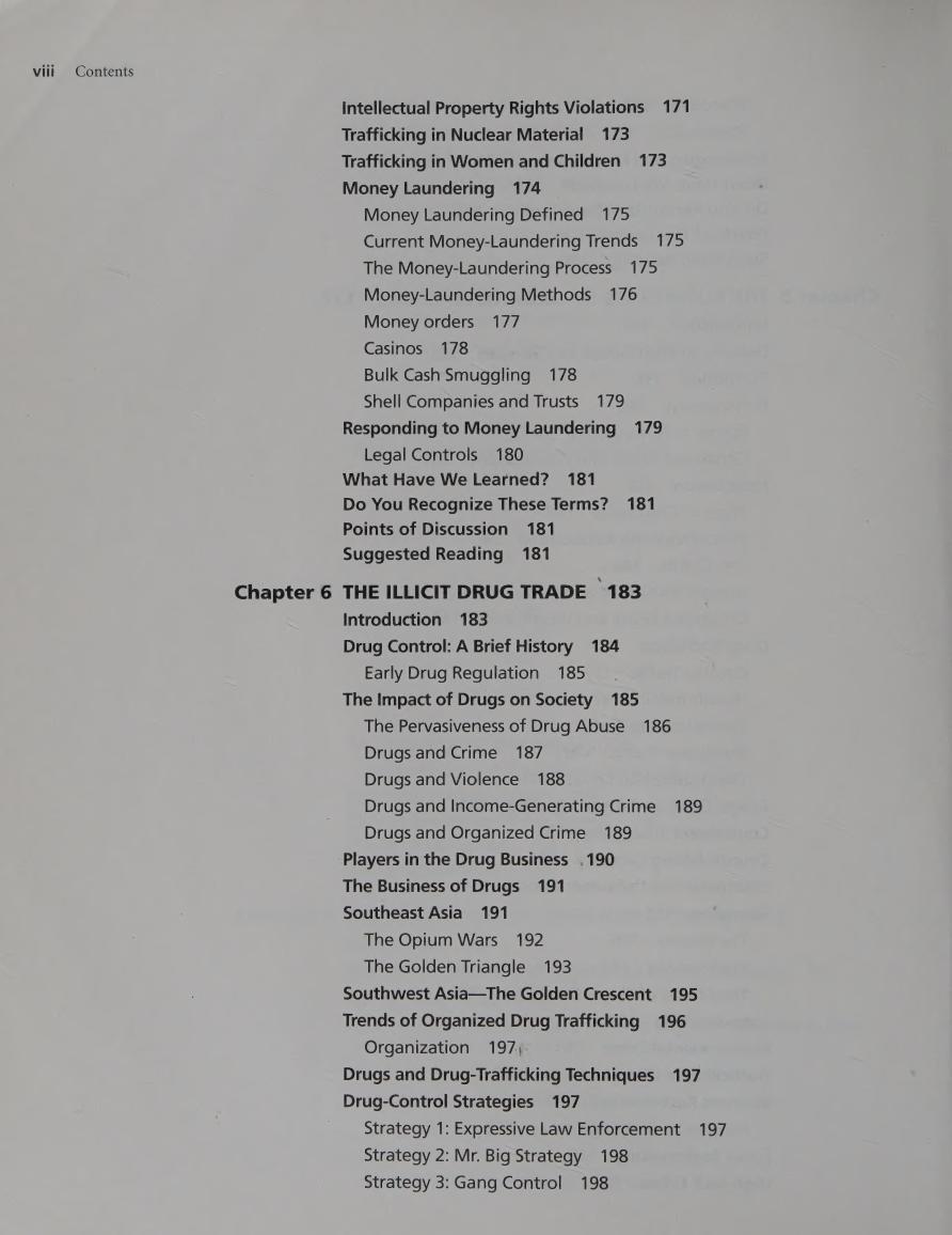Preview page 7 of Organized Crime 6th Edition By Michael Lyman, Gary Potter