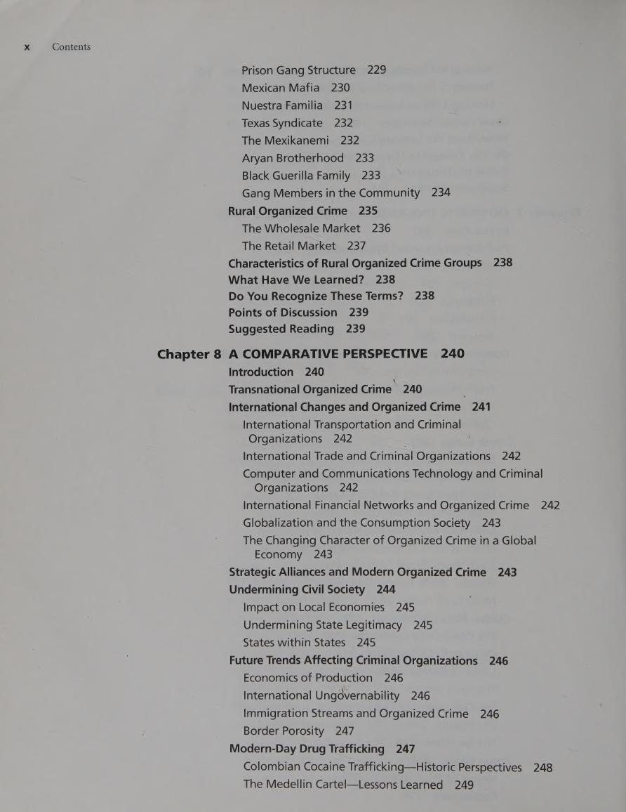 Preview page 9 of Organized Crime 6th Edition By Michael Lyman, Gary Potter