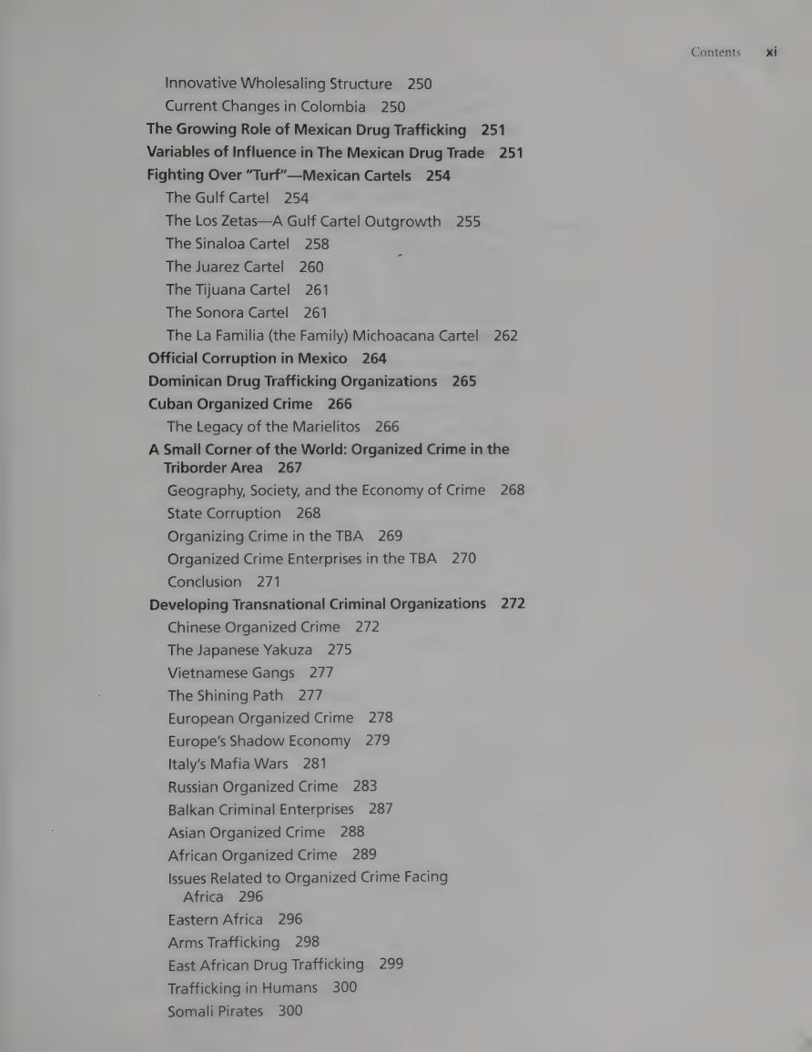Preview page 10 of Organized Crime 6th Edition By Michael Lyman, Gary Potter